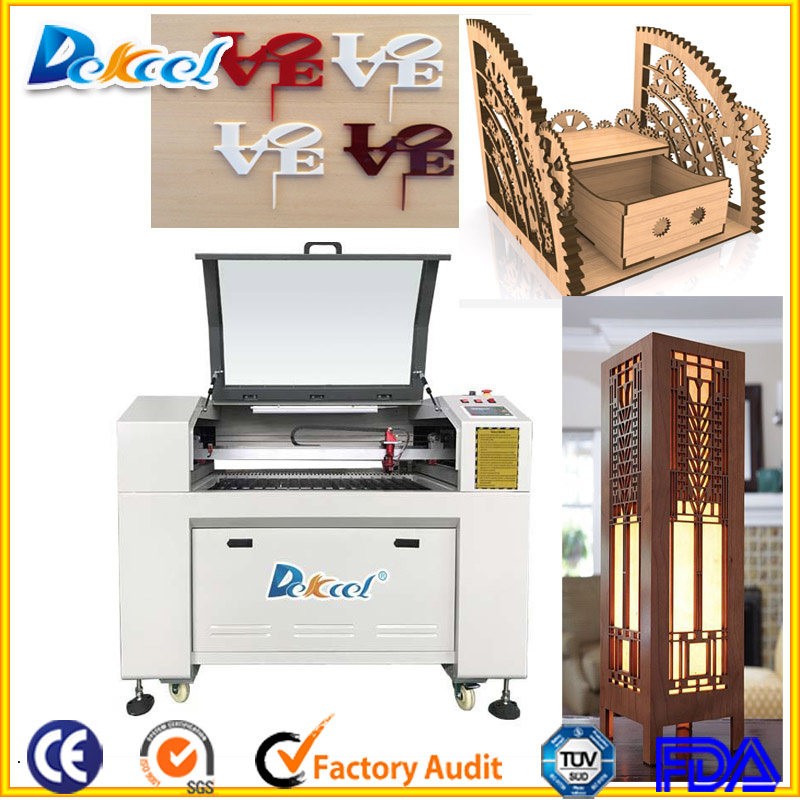 High Precision 9060 CO2 CNC Laser Engraving Cutting Wood Machine