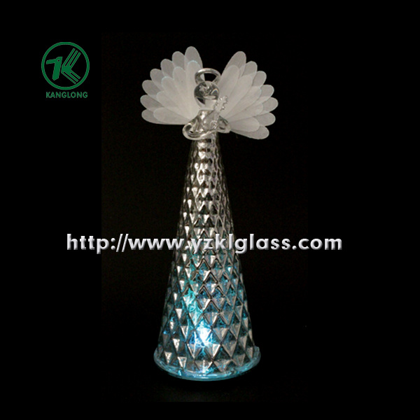 Color Single Wall Glass Craft by SGS (8.5*10.5*24)