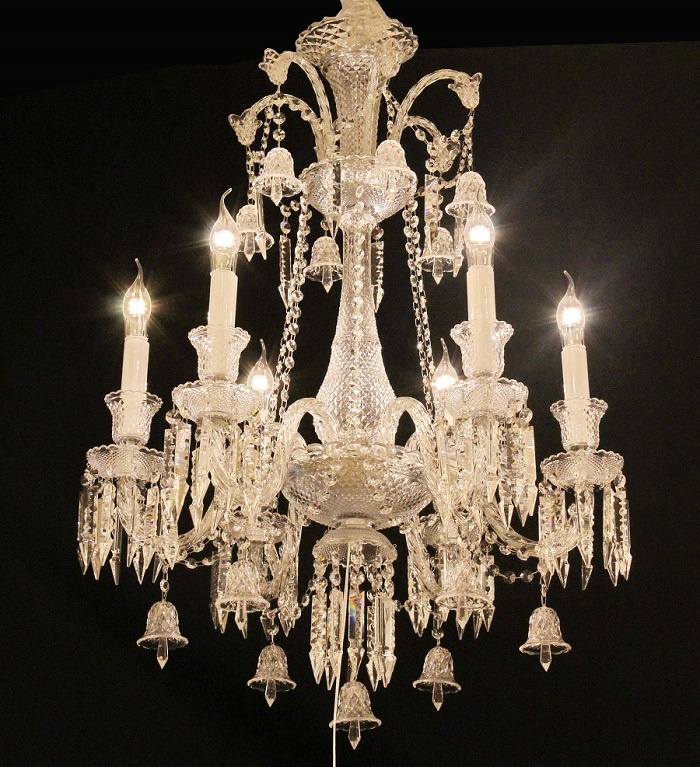 pH-26024-6 Crystal Chandelier Baccarat Style