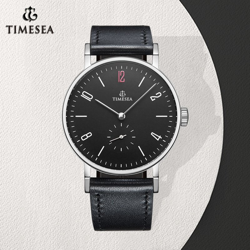 Male Clock Mens Watches Leather Band Business Quartz Watch 72888
