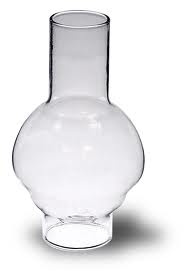 Glass Hurricane Lamp Chimney Globe