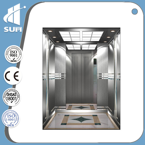 Export to Europe! Capacity 1150kg Speed 1.5m/S Passenger Elevator