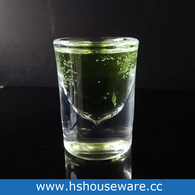 Clear Glass with Heavy Base Round 10ml Liquors Shot Glass