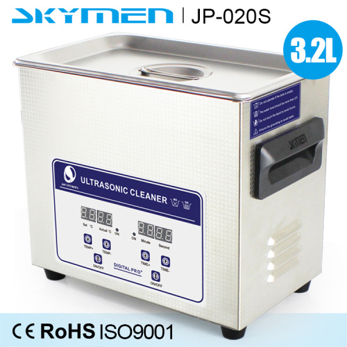 3L Ultrasonic Optical Glasses Cleaning Machine 0.75gallon with Digital Timer, Heater