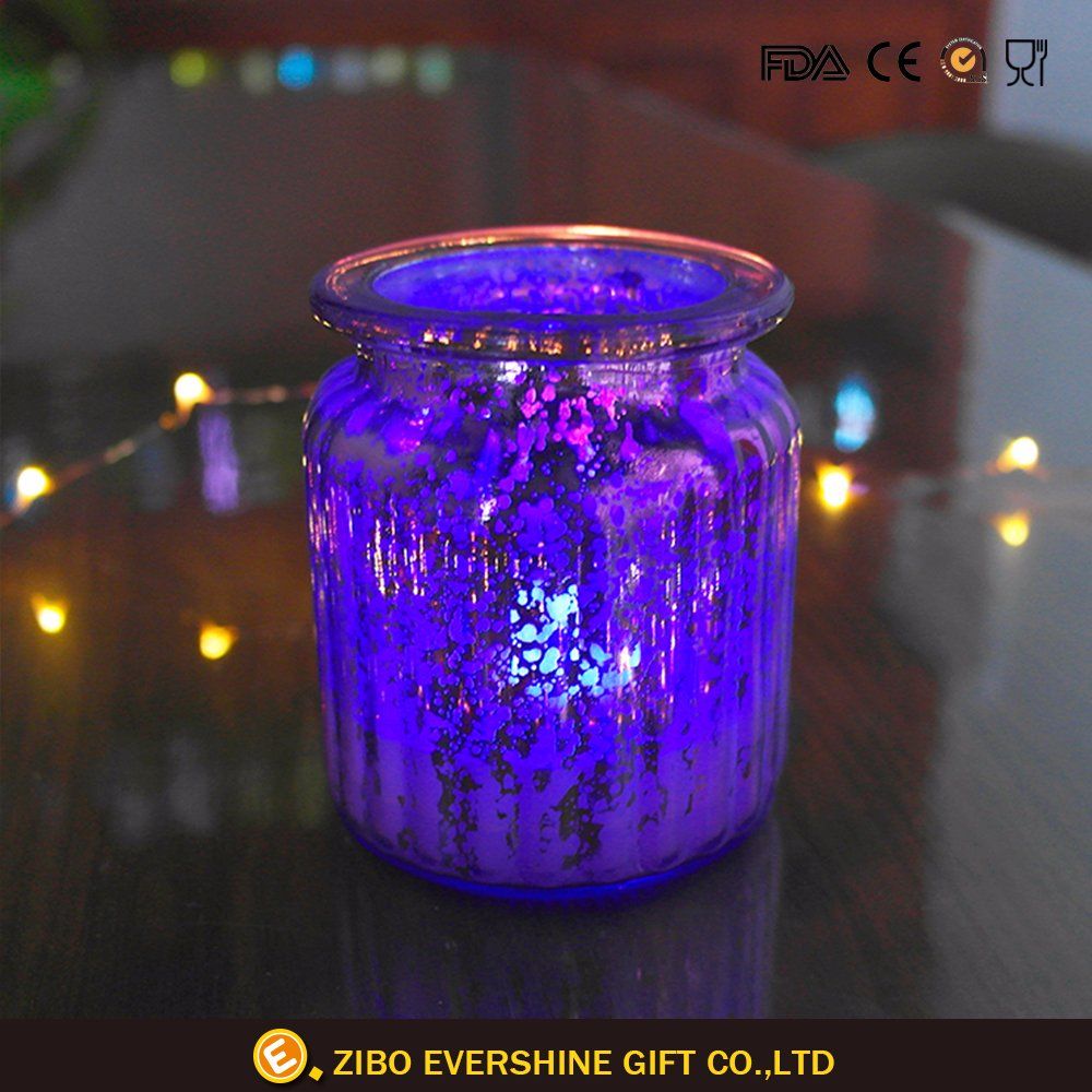 Wholesale Customized High Quality Decorative Glass Candle Jar