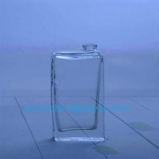 Square Clear Glass Bottle for Perfume 50ml