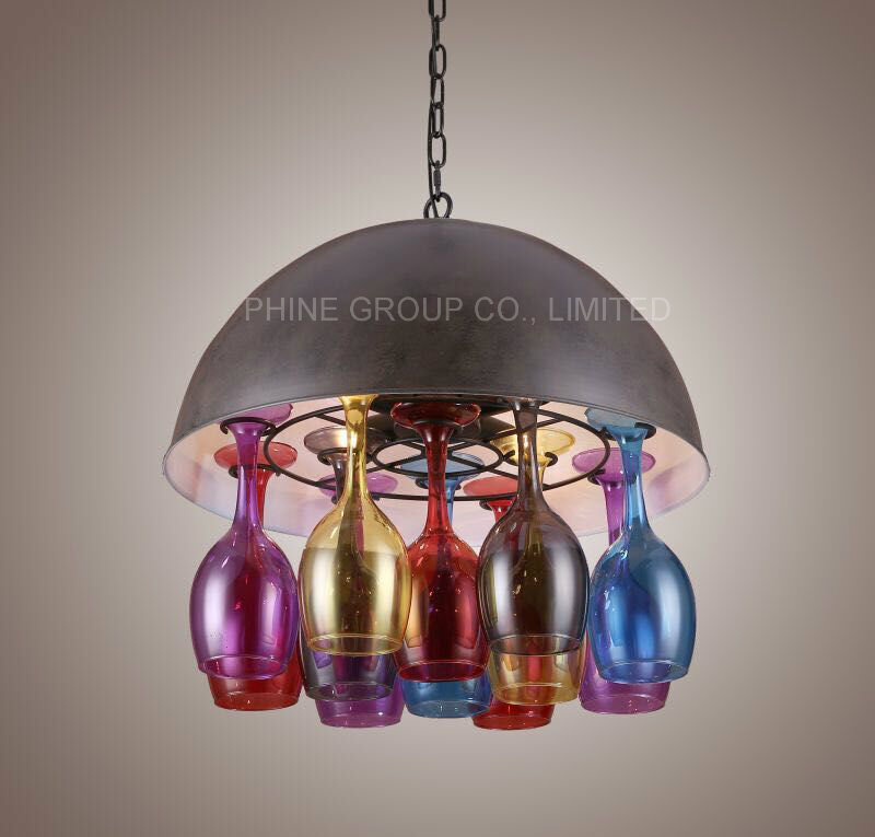 Goblet Decorative Fixture Home & Hotel Pendant Lighting for Bar Shop