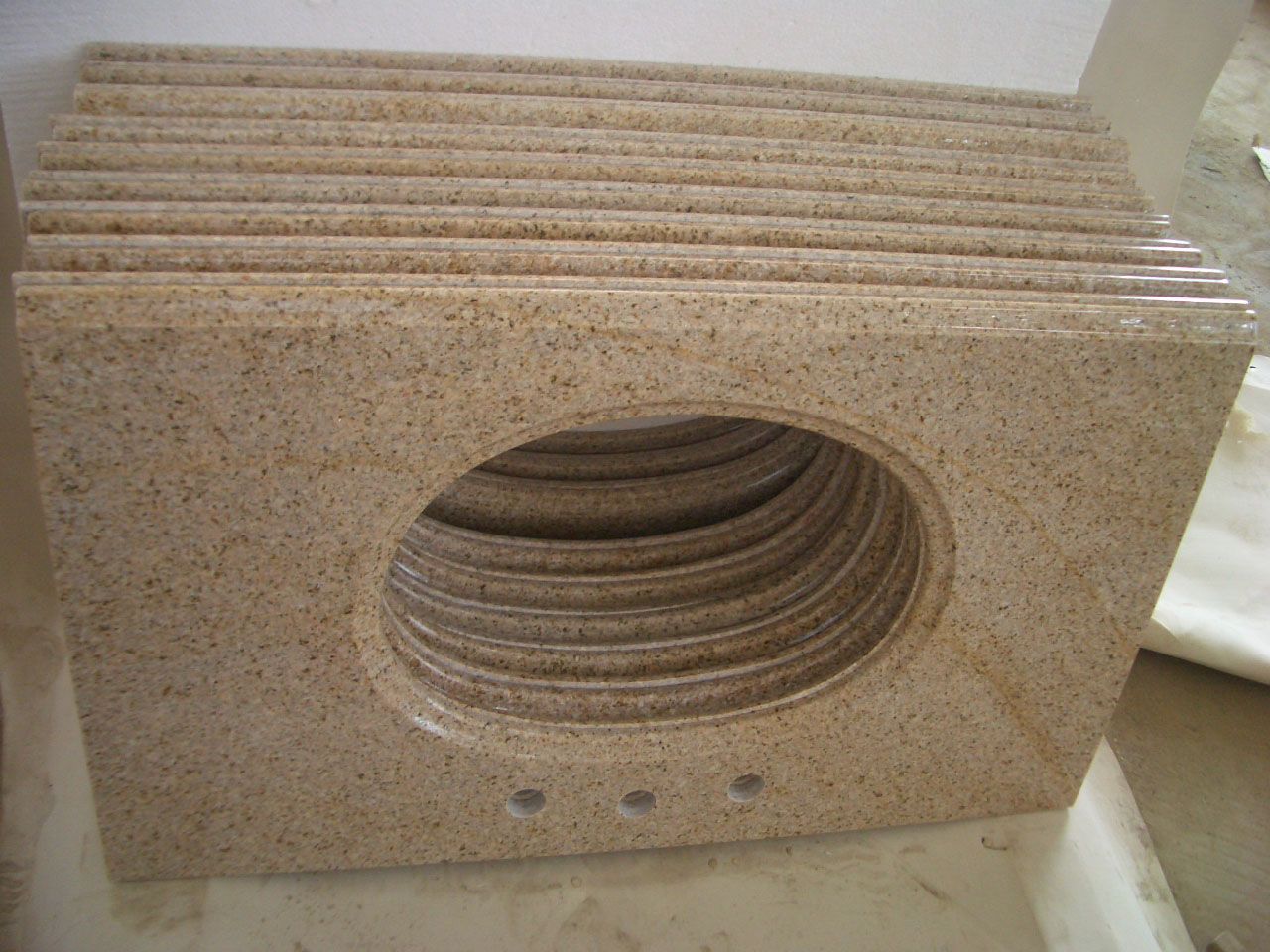 G682 Granite Vanity Top with Ogeed Edge