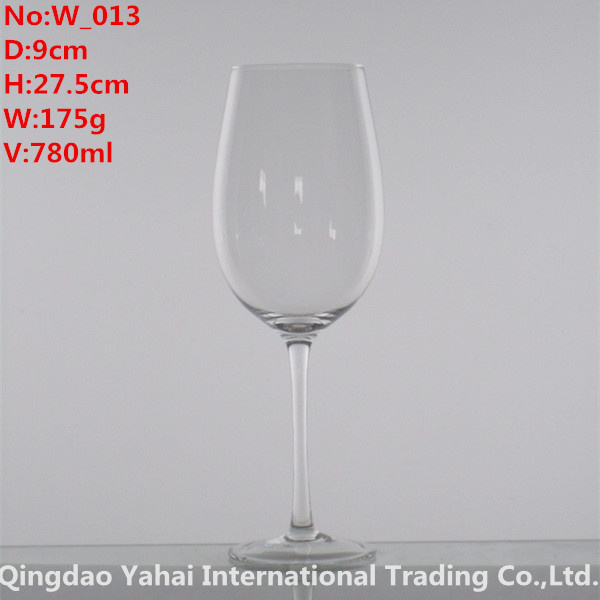 780ml Clear Colored Wine Glass