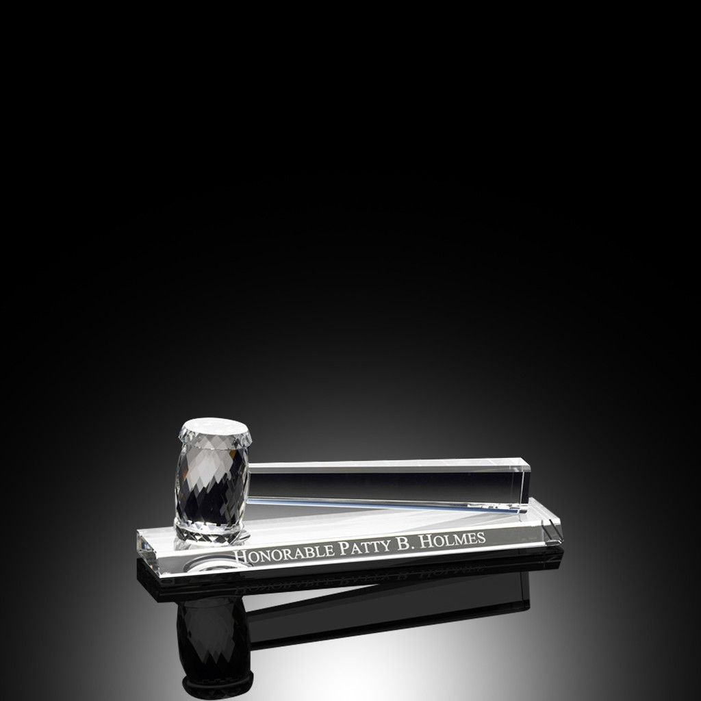 Chairman's Crystal Gavel Gift (#80021)