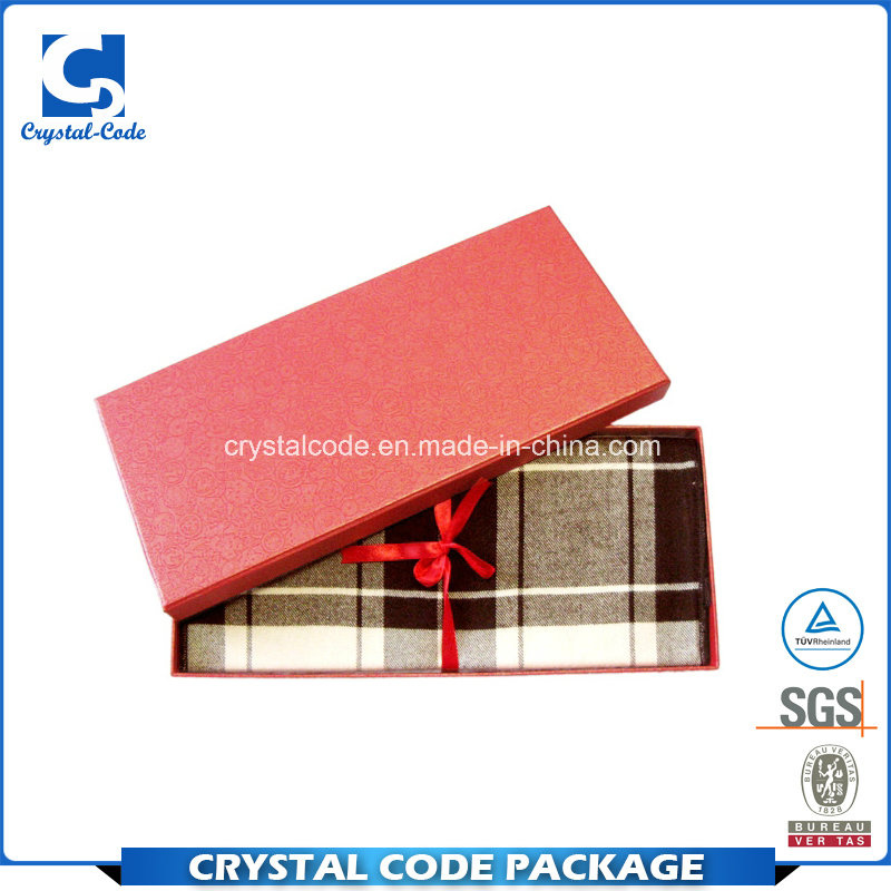 Custom Foldable Elegant Artpaper Scarf Paper Box