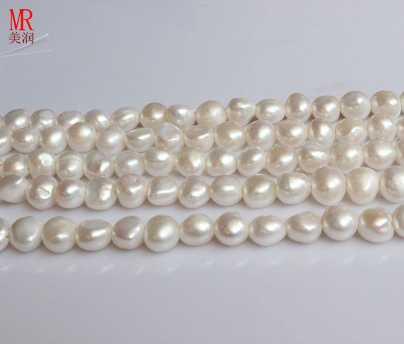 11-12mm Baroque Freshwater Pearl Strand (ES179)