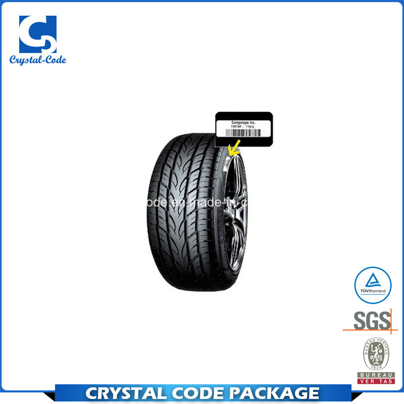 Permanent Adhesive Vulcanization Sticker Label for Auto Tire