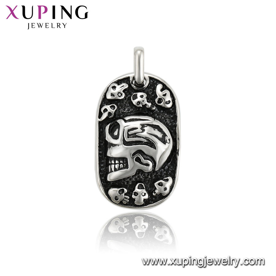 Pendant-51 Xuping Fashion Jewelry Rectangle Shaped Stainless Steel Pendant