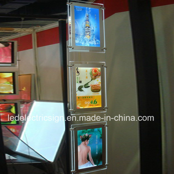 Ceiling Hanging Double Side LED Acrylic Sign Board