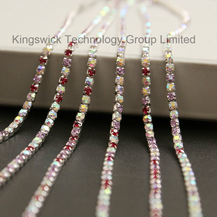 Hot Sale Ss18 Crystal Rhinestone Cup Chain