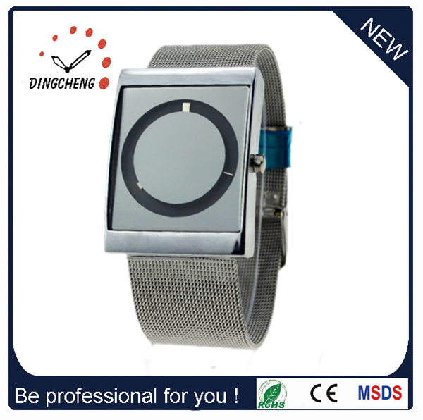 Square Watch, S/S Belt Swiss Movement Sport Watch (DC-769)
