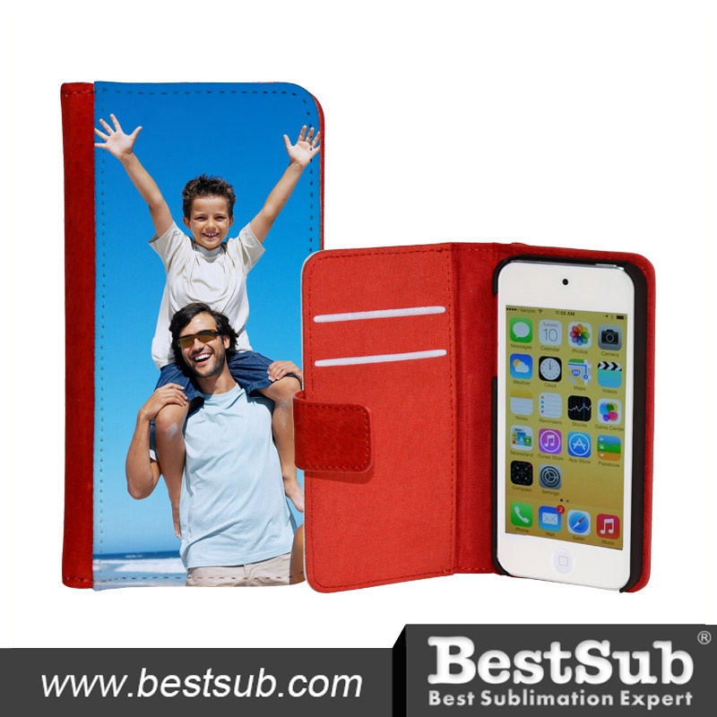 New Arrival for iPhone 5/5s/Se Black Wallet Cases (IP5K31R)