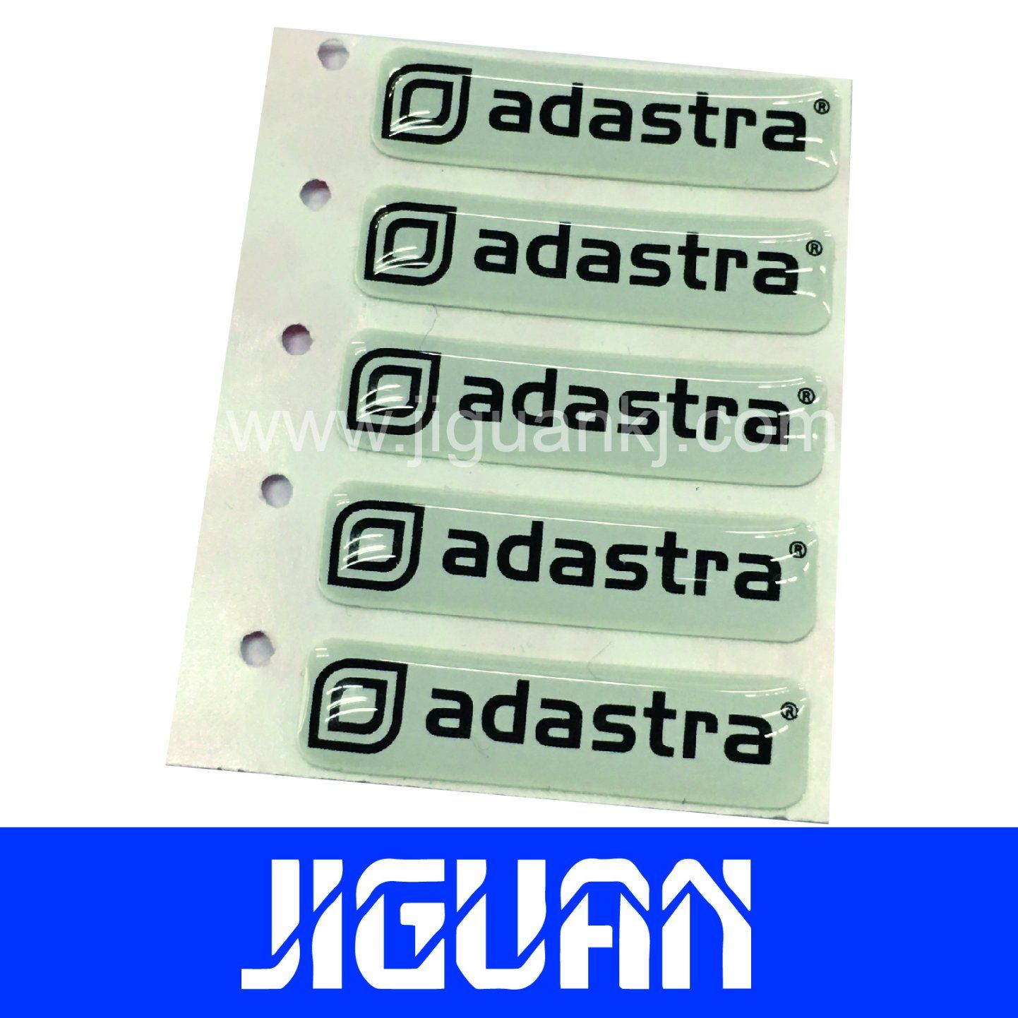 Promotional Top Quality Environmental Clear Epoxy Resin Stickers