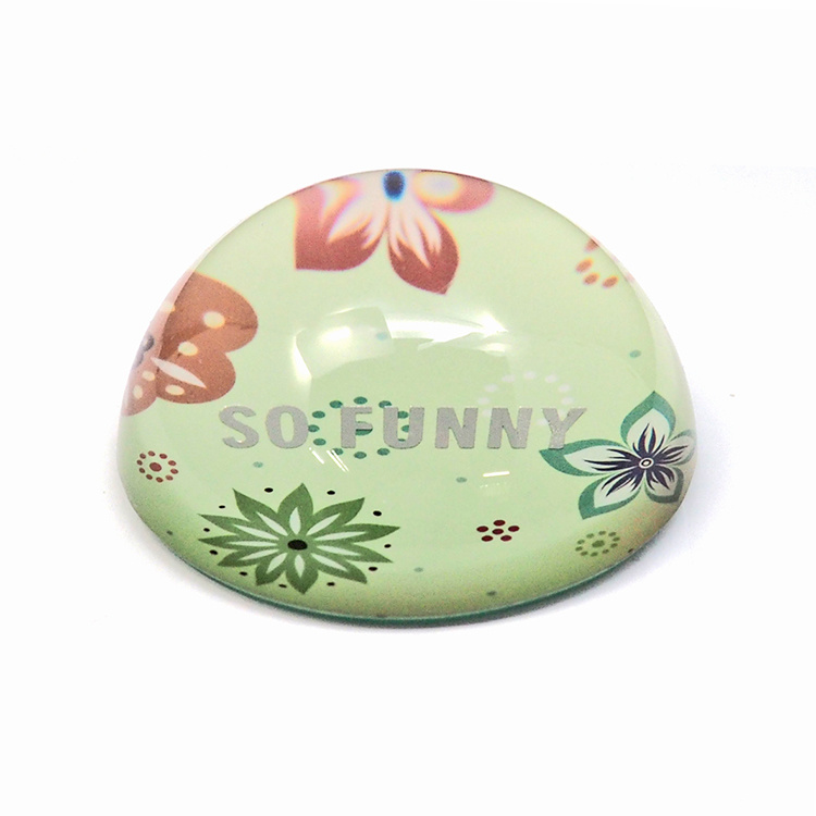 Custom Library Souvenir Clear Domepaperweight Hx-8364