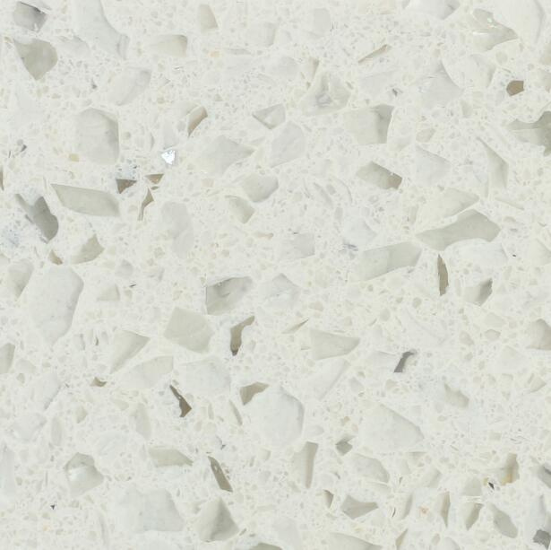 White Crystal Artificial Quartz Stone