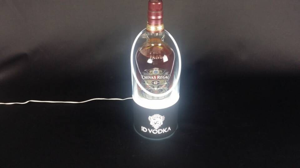 Liquor/Wine/Bottle Display with LEDs for Advertising