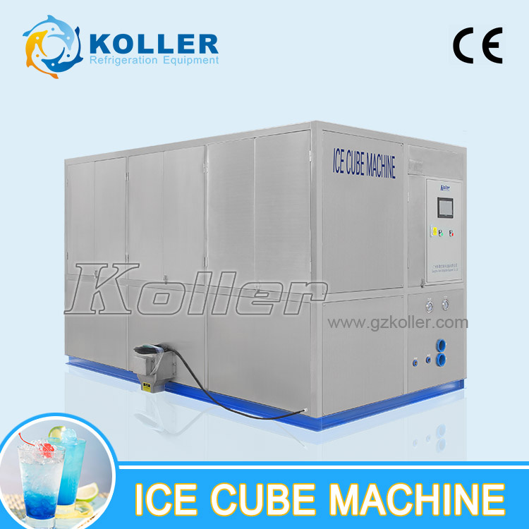 Koller Stable Crystal Ice Cube Machine for 5 Tons Capacity