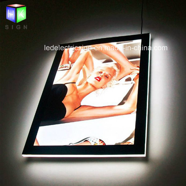 Ultra-thin screw crystal led advertising light box