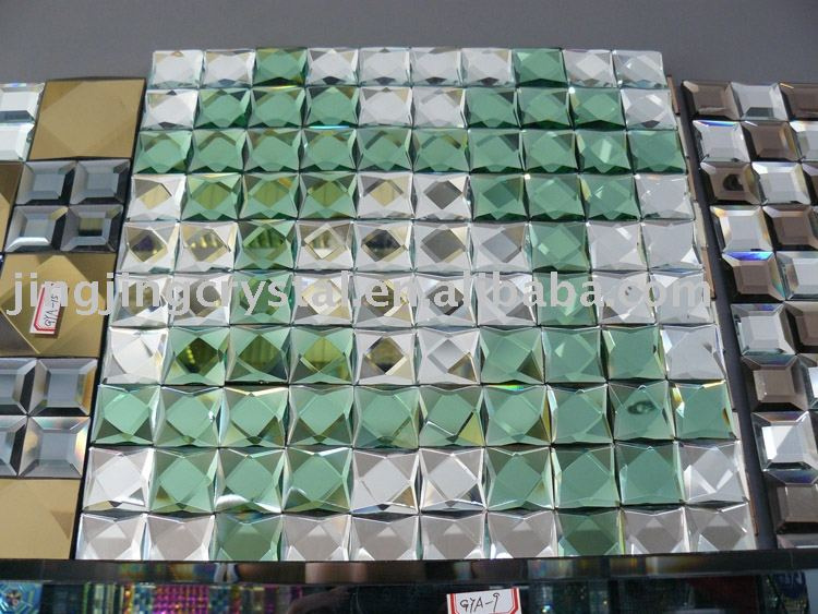 Luxury Crystal Mirror Mosaic Tile for TV Background Wall Decor