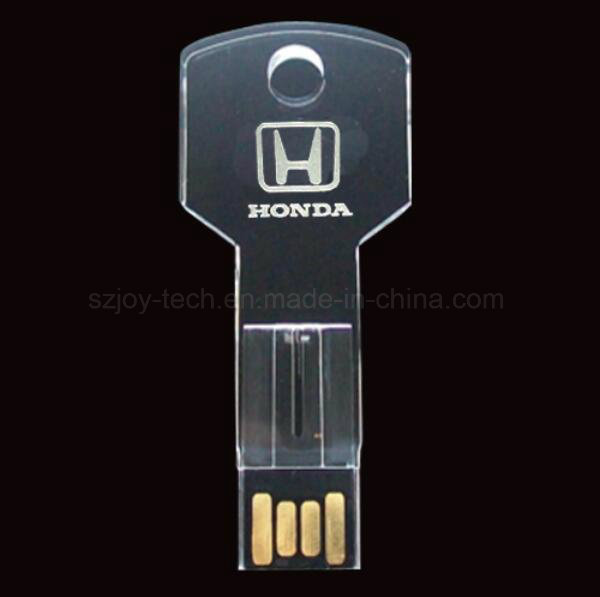 Crystal USB Flash Drive with Your Own 3D Logo