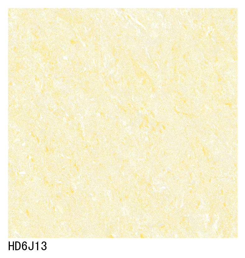 Yellow Crystal Double Loading Polished Porcelain Tile