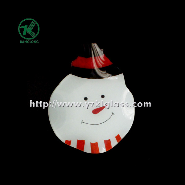 Single Wall Color Glass Plate by SGS (KLP120912-51)