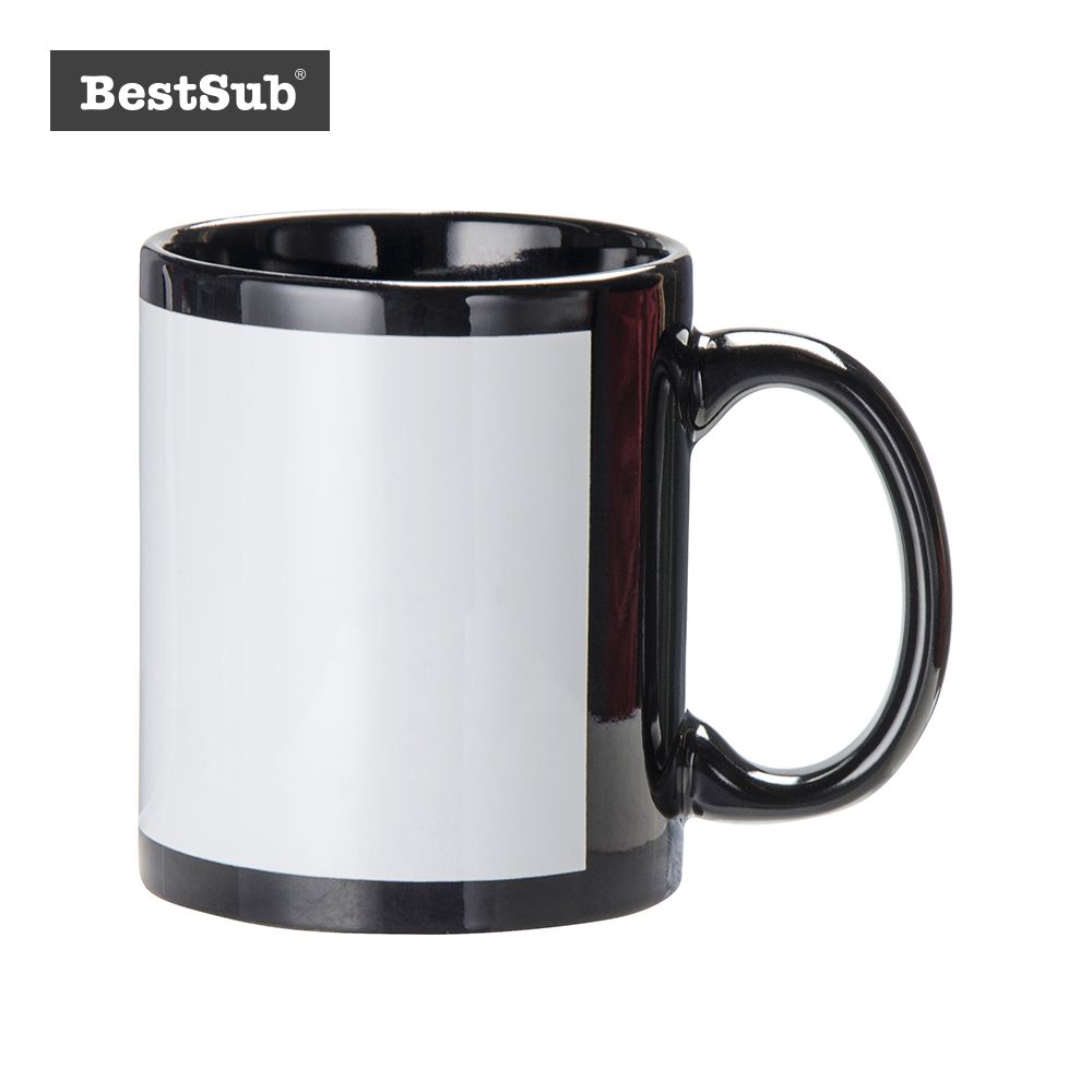 Bestsub Sublimation 11oz Full Color Personalized Photo Mug (B11C-BK)