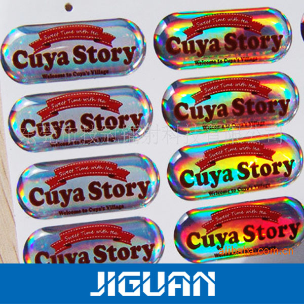 2017 Special Professional Design Cheap Price Waterproof Custom Epoxy Sticker