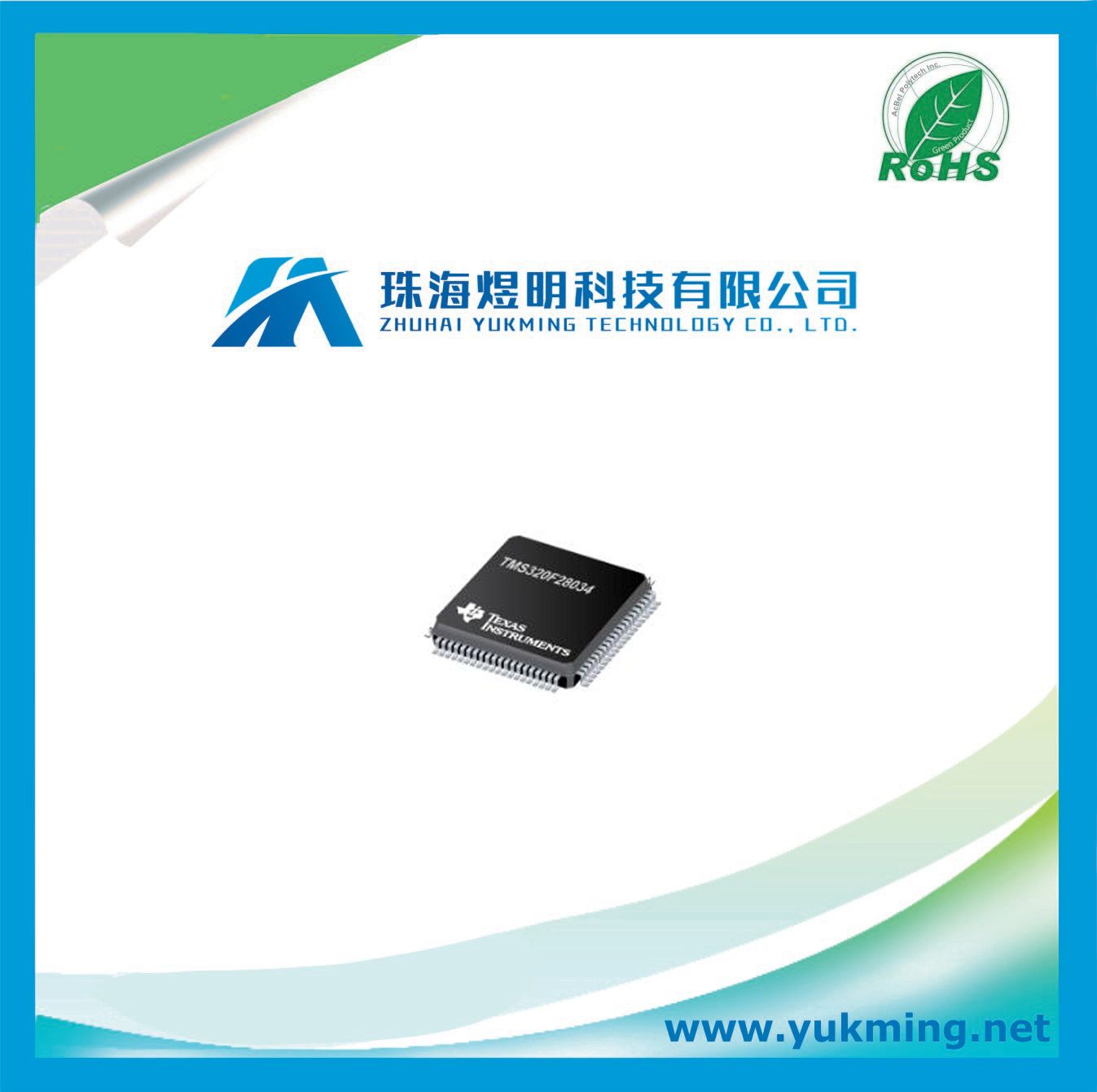 Integrated Circuit Tms320f28034pnt of Embedded - Microcontrollers IC