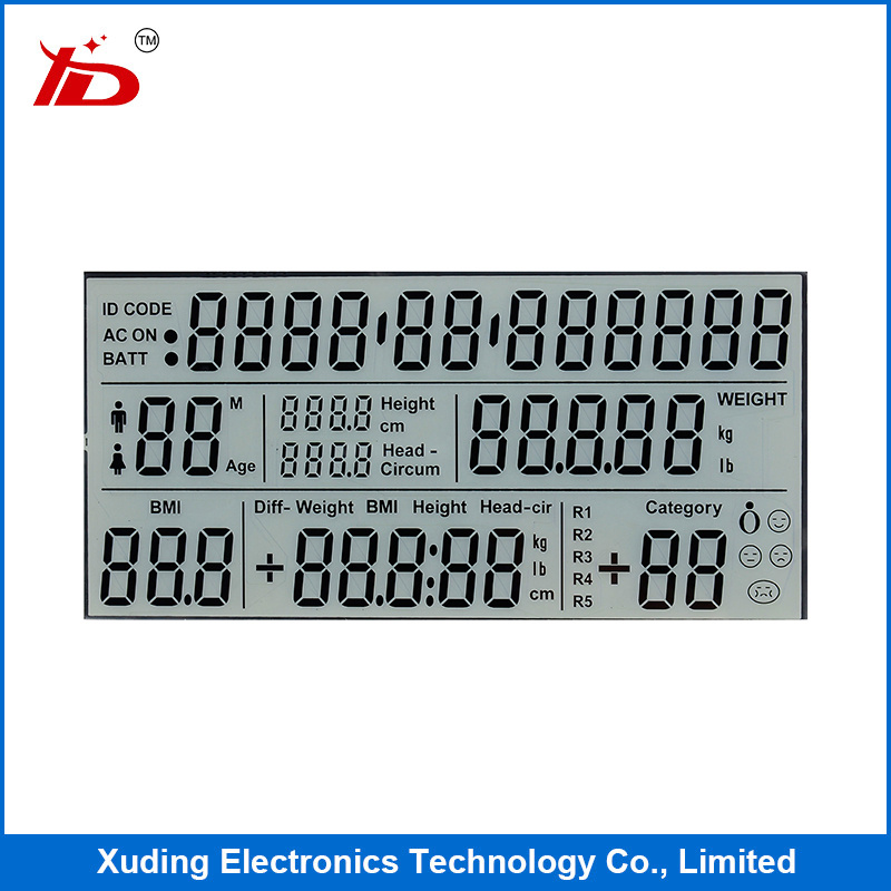 Tn Reflective LCD Display for Meter