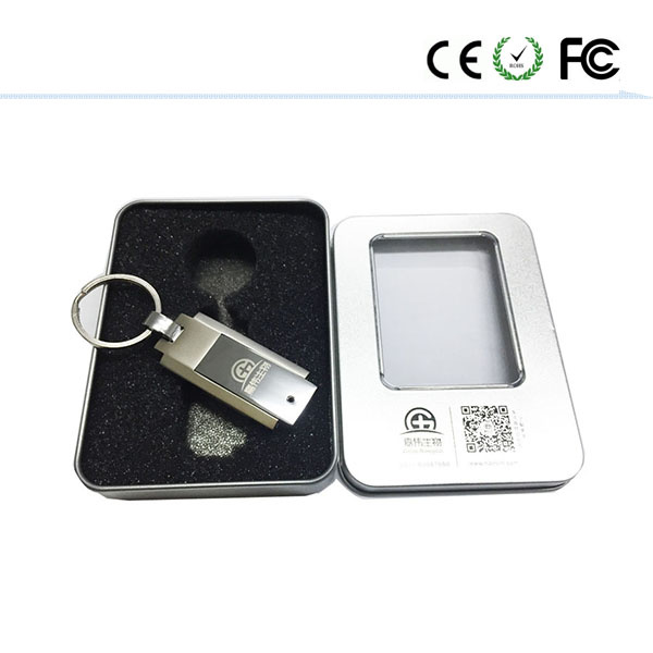 Metal Spinning Creative Gifts Customized USB Flash Drive