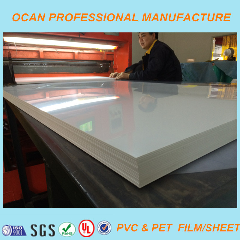 PVC Sheet, Glossy White PVC Sheet
