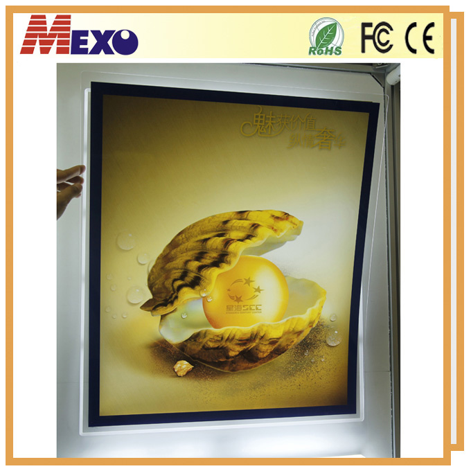 Crystal Advertising LED Restaurant Wall Menu Board