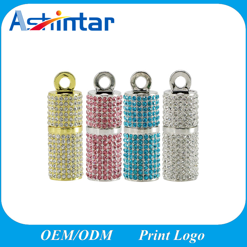 USB3.0 Necklace USB Memory Stick Crystal USB Pendrive