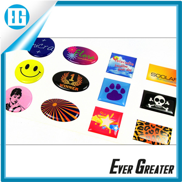 Wholesale Waterproof Customized 3D Stickers OEM