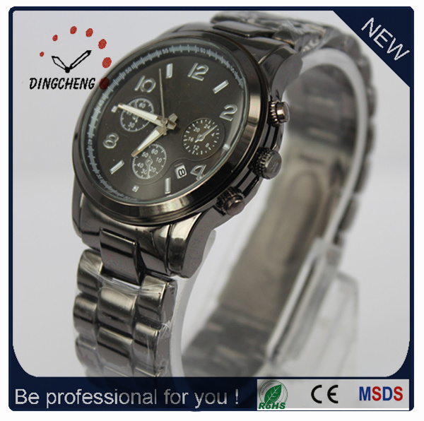 Super Slim Silver Stainless Belt Swiss Movement Quartz Watch (DC-774)