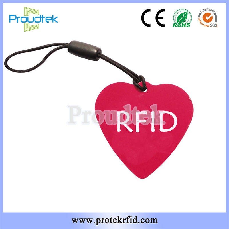 Lovely Crystal Card Coated with Resin Durable and High Temperature Proof Tag