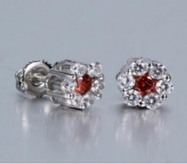 925 Sterling Silver Earring Stud with CZ