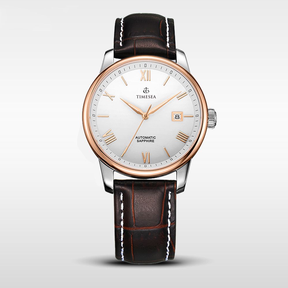 Fashion Custom Mechanical Wrist Stainless Steel Automatic Watch for Man and Woman 72051