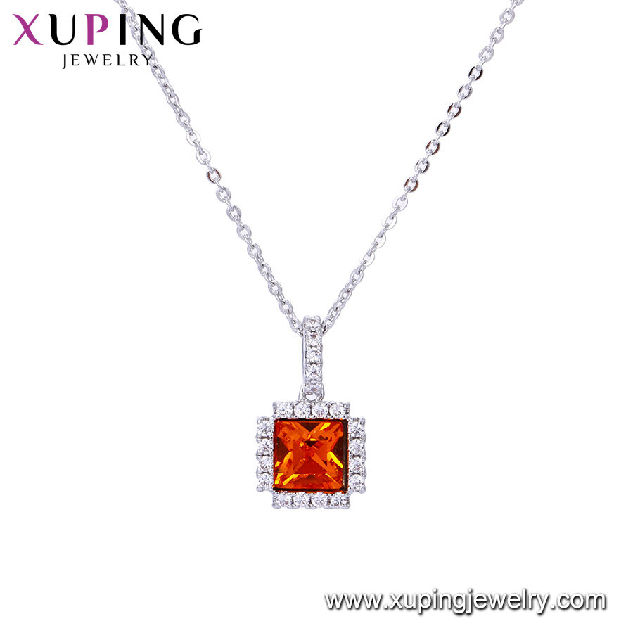 44311 Fashionable Hot Sale Jewelry Charming Diamond Pendant Necklace Women Fashion Accessories Crystals From Swarovski