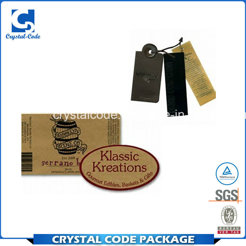 Customized Printing Cardboard Labels Stickers