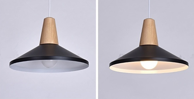 Nordic Style Creative Personality Simple Pendant Lamp with Postmodern Color