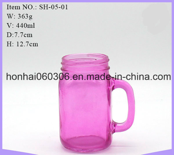16 Ounce Mason Drinking Jar