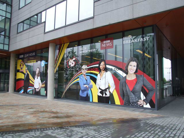 Clear Transparent Customize Design Wall Window Glass Vehicle Car Self Adhesive PVC Vinyl Sticker Roll Printing Media